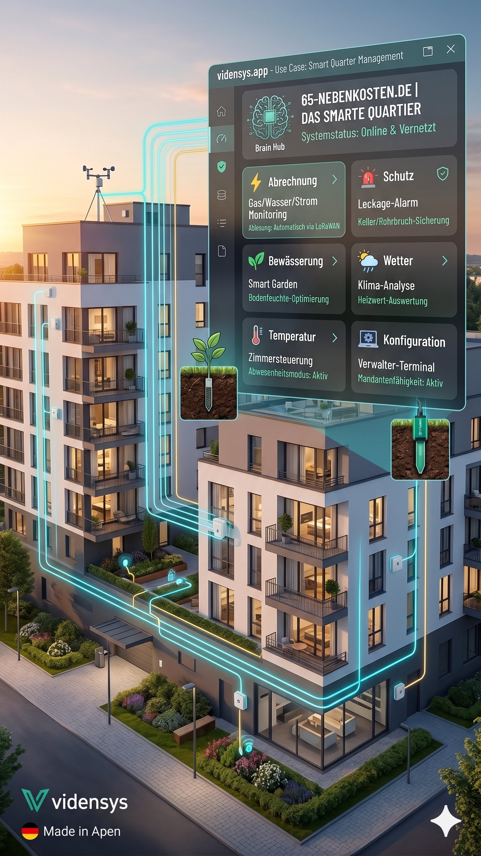 Vidensys Smartes Quartier (PropTech)