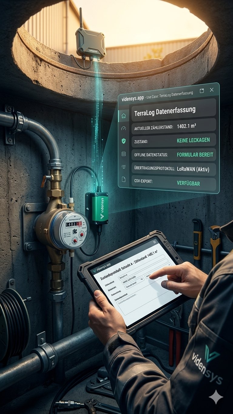 Vidensys TerraLog Datenerfassung